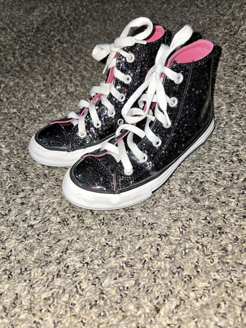 Converse Chuck Taylor All Star Kids Glitter High Top Sneakers